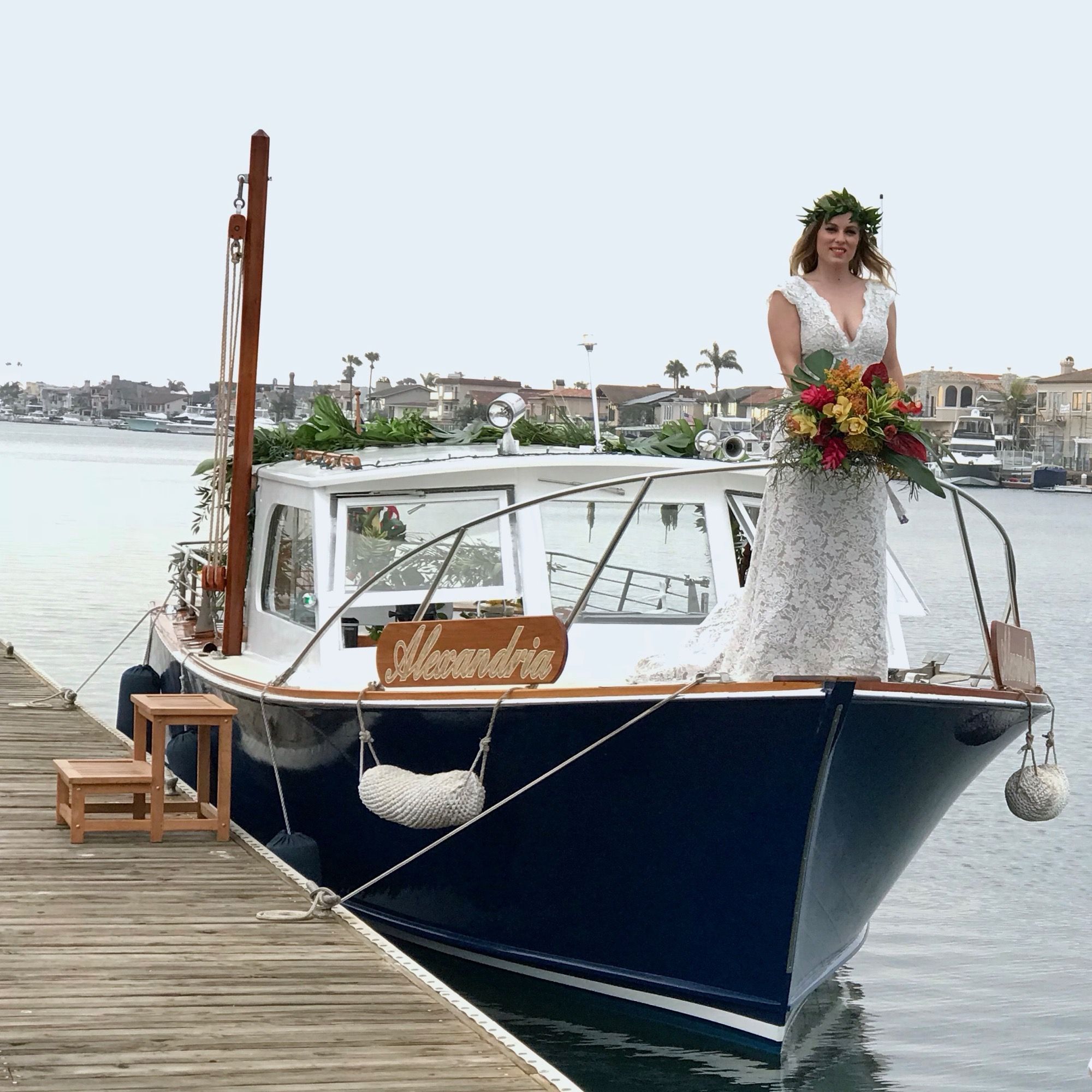 Bride on Alexandria