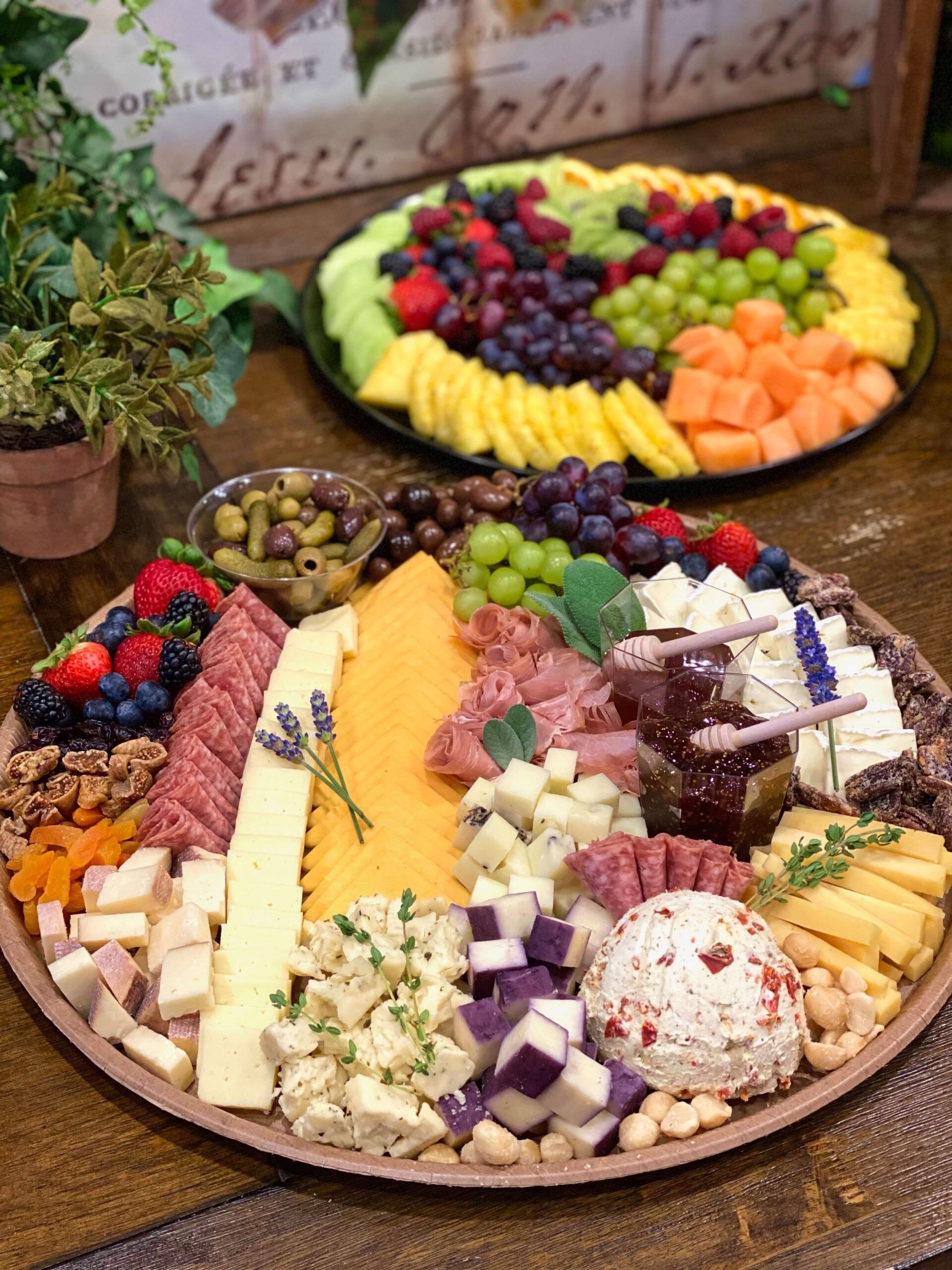 Charcuterie and Fruit Tray